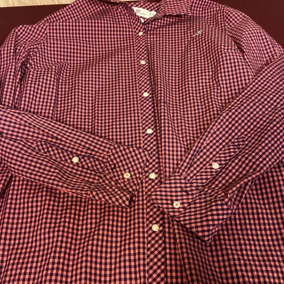 Vineyard Vines Classic Womens checked button down shirt size 16 - Picture 10 of 10